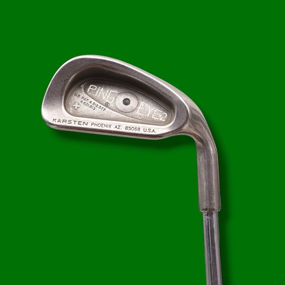 Ping Eye 2 + Plus Black Dot 5 Iron Karsten Dynamic Gold Light Steel 38" RH